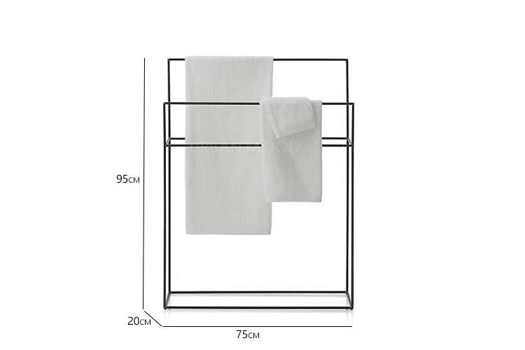 KINGSLEY Minimalist Wireframe Towel Rack