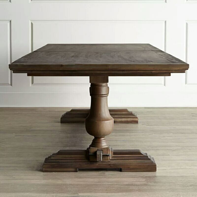 KAIDEN Solid Wood Dining Table American Classic Luxury European Style