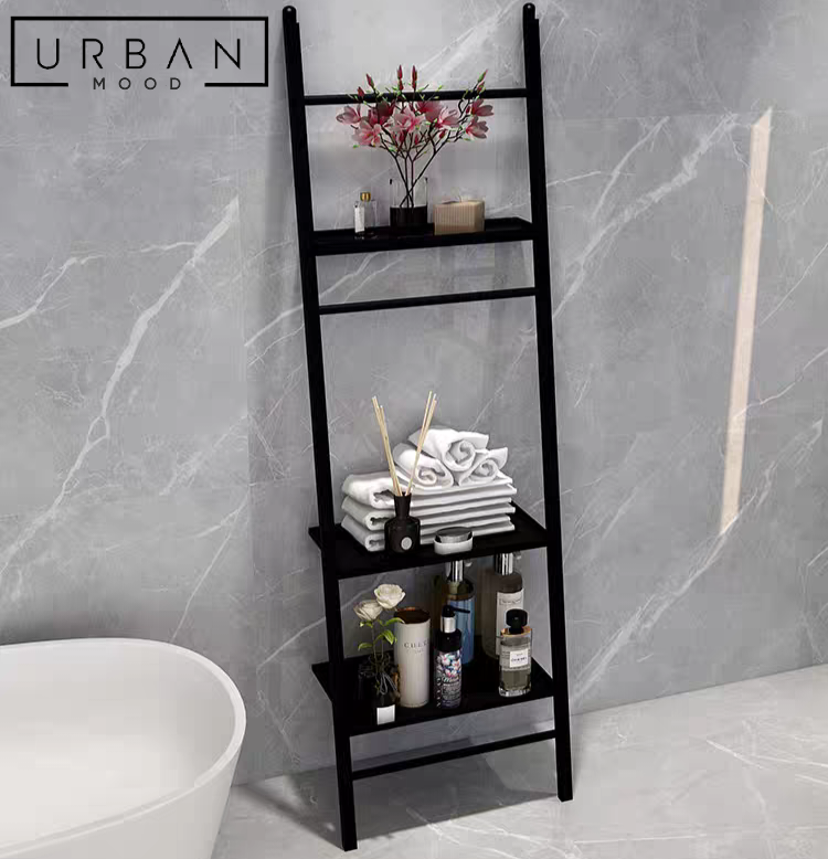 KELSEY Modern Industrial Ladder Display Rack – Wholesale Italy Furniture