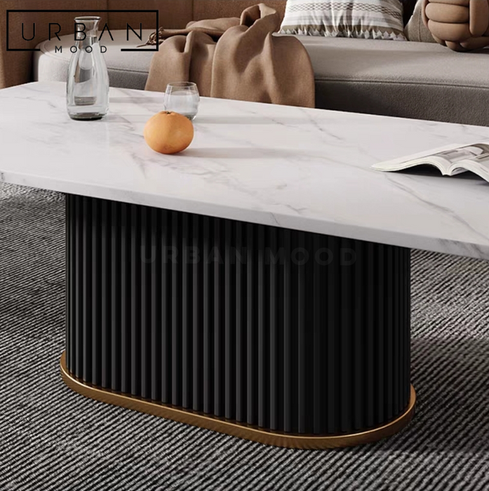 SPRITZ Modern Sintered Stone Coffee Table