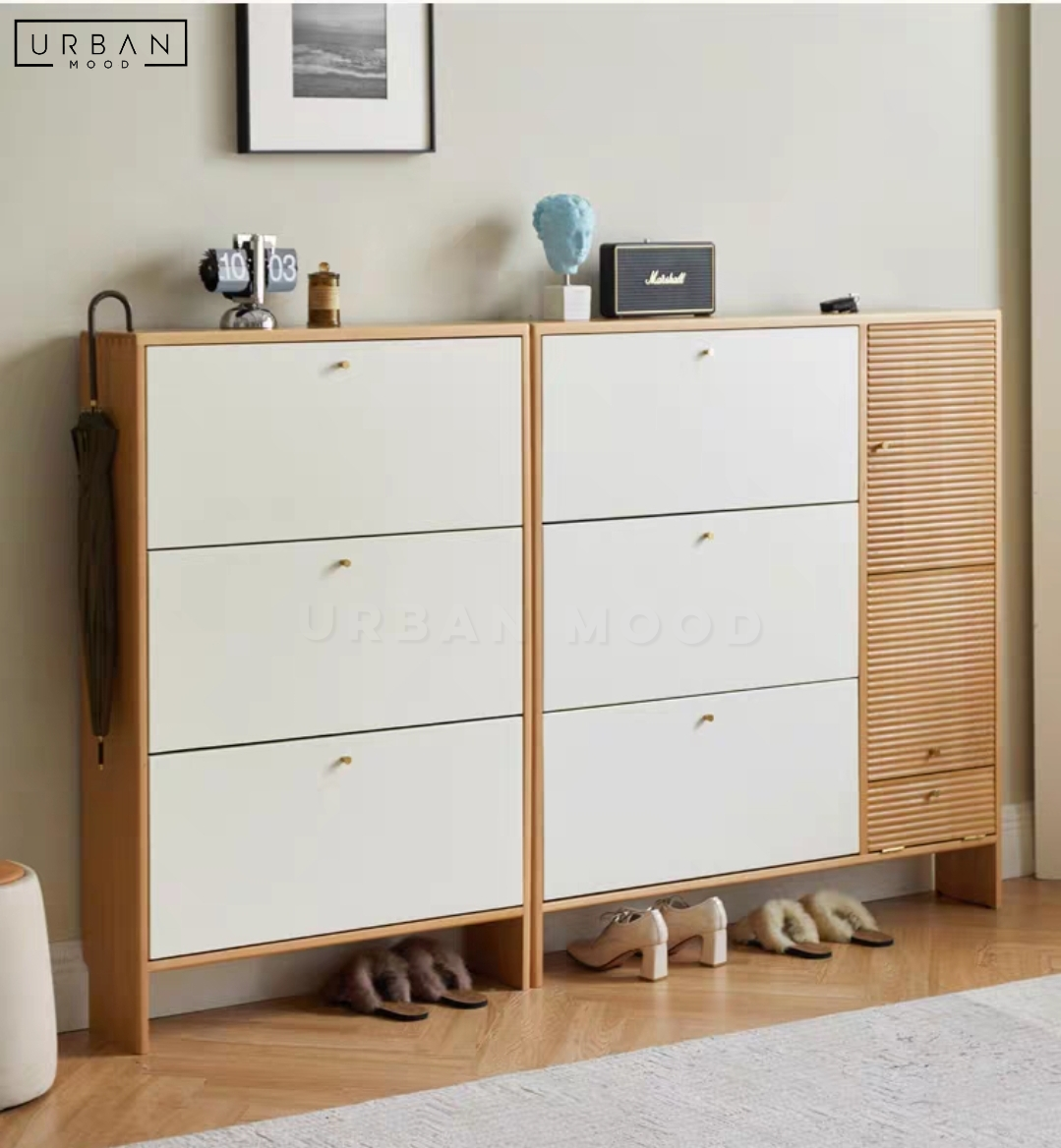 RODNEY Scandinavian Shoe Cabinet