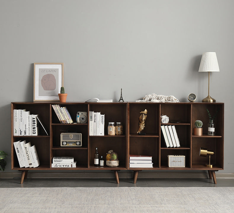 LUCAS Storage Solid Wood Bookcase Display