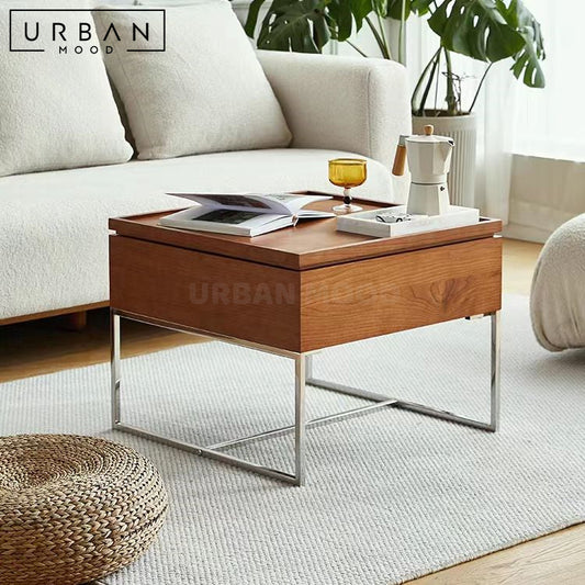 LUMINARY Modern Solid Wood Coffee Table