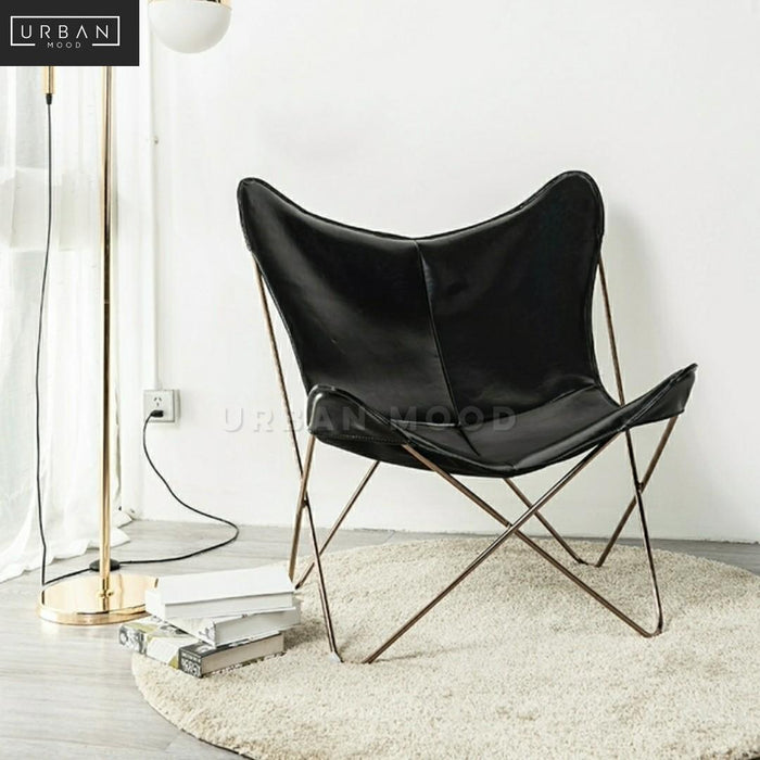 LYCAN Modern Butterfly Lounge Chair