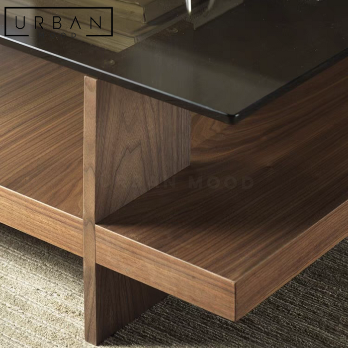 LAIR Modern Solid Wood Coffee Table