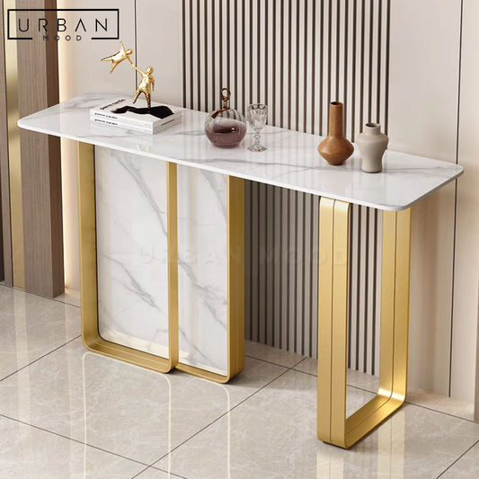 LASSY Modern Sintered Stone Console Table