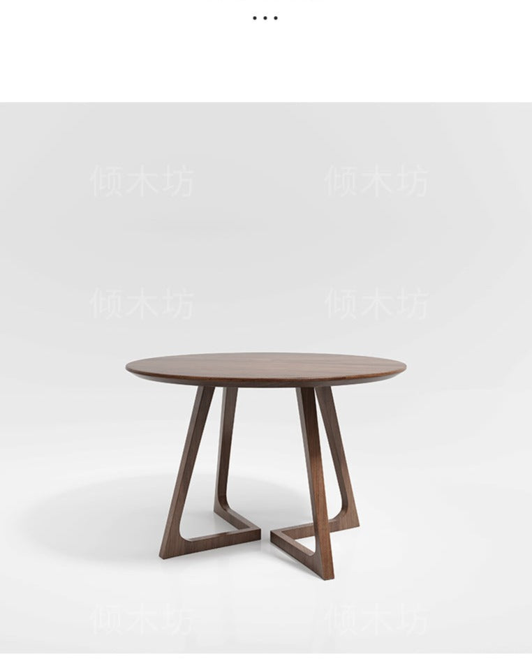 LEILANI Hiroshima Princess Chair Solid Wood Round Dining Conference Table Option ( Choice of 7 Size )