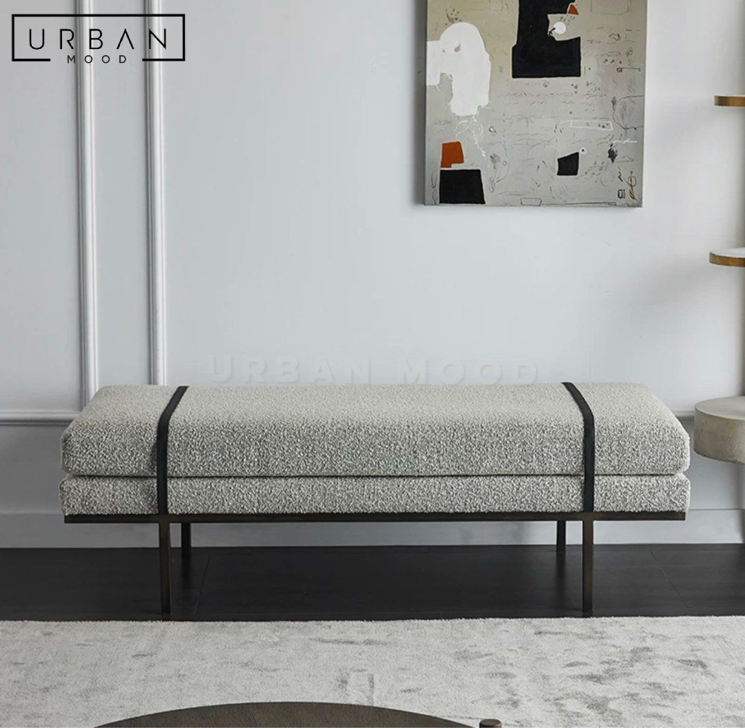 LIDDEL Modern Fabric Bench