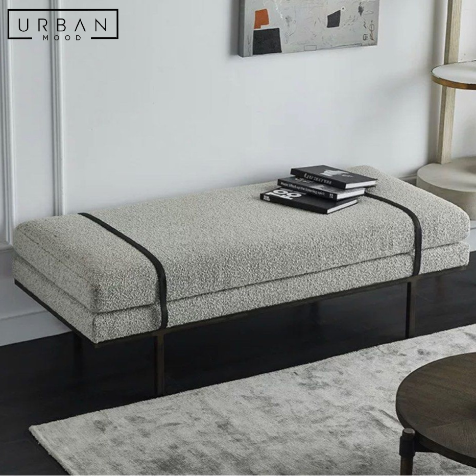 LIDDEL Modern Fabric Bench