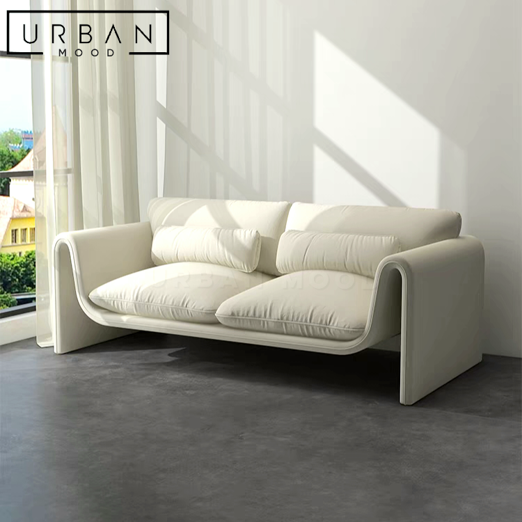 LINGER Modern Leathaire Sofa