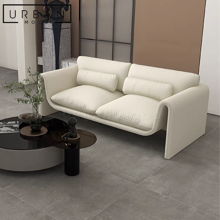 LINGER Modern Leathaire Sofa