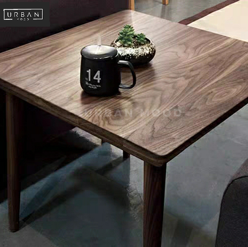 FLEMING Black Walnut Breakfast Table