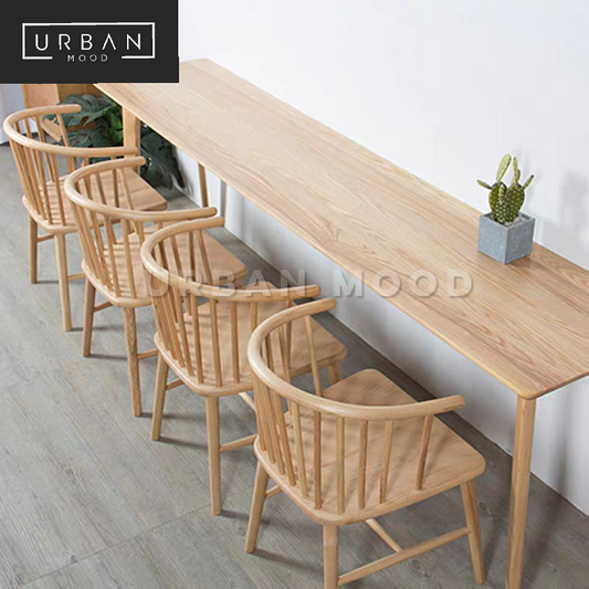 KURT Scandinavian Slim Dining Table