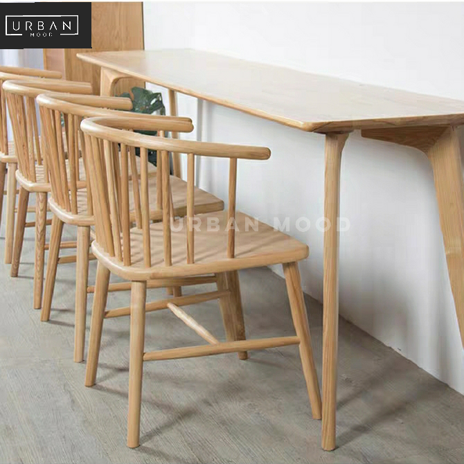 KURT Scandinavian Slim Dining Table