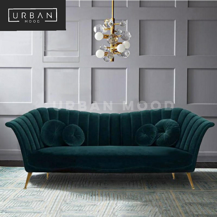 AVI Classic Velvet Sofa