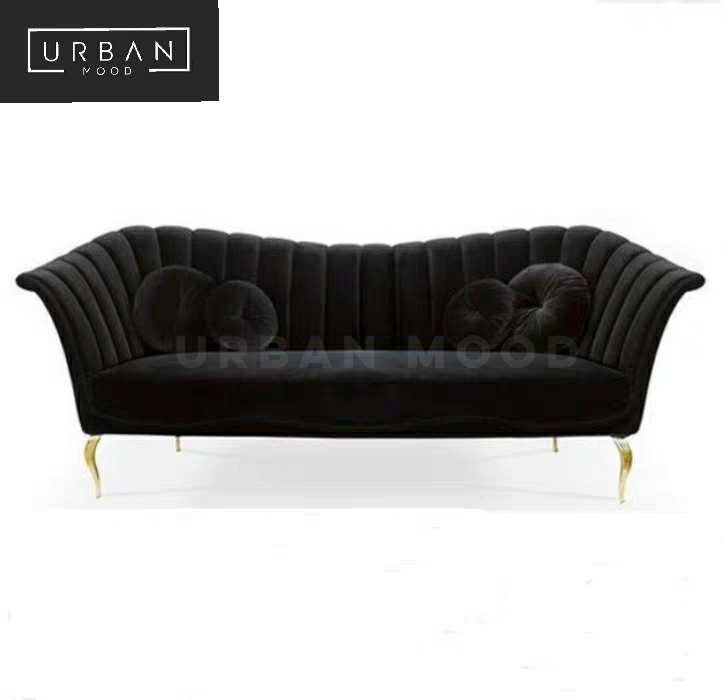 AVI Classic Velvet Sofa