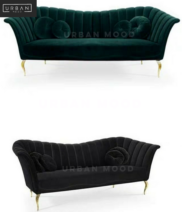 AVI Classic Velvet Sofa