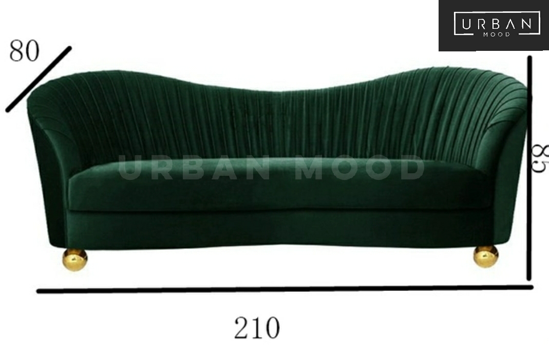 CHEVY Classic Velvet Sofa