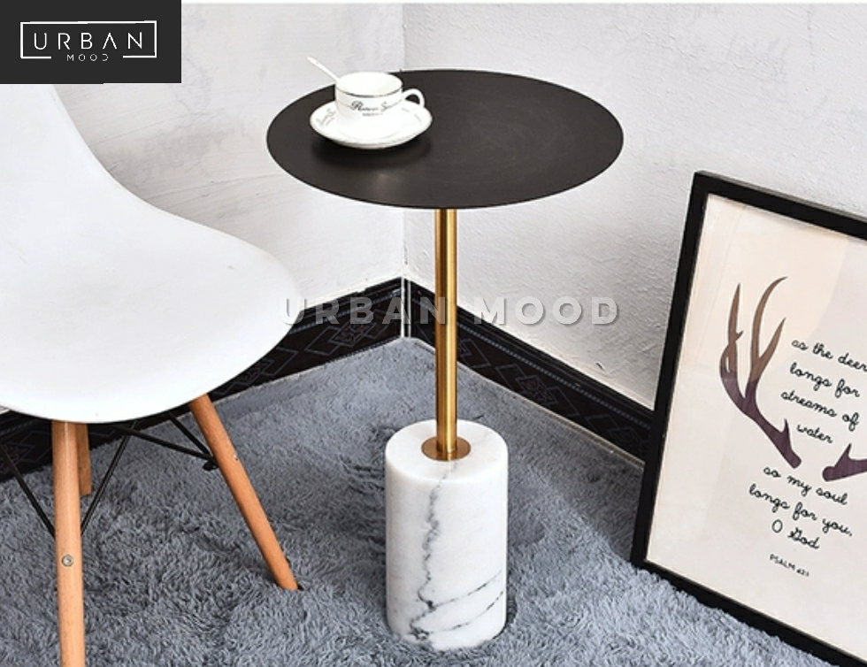 BIRCH Modern Marble Side Table