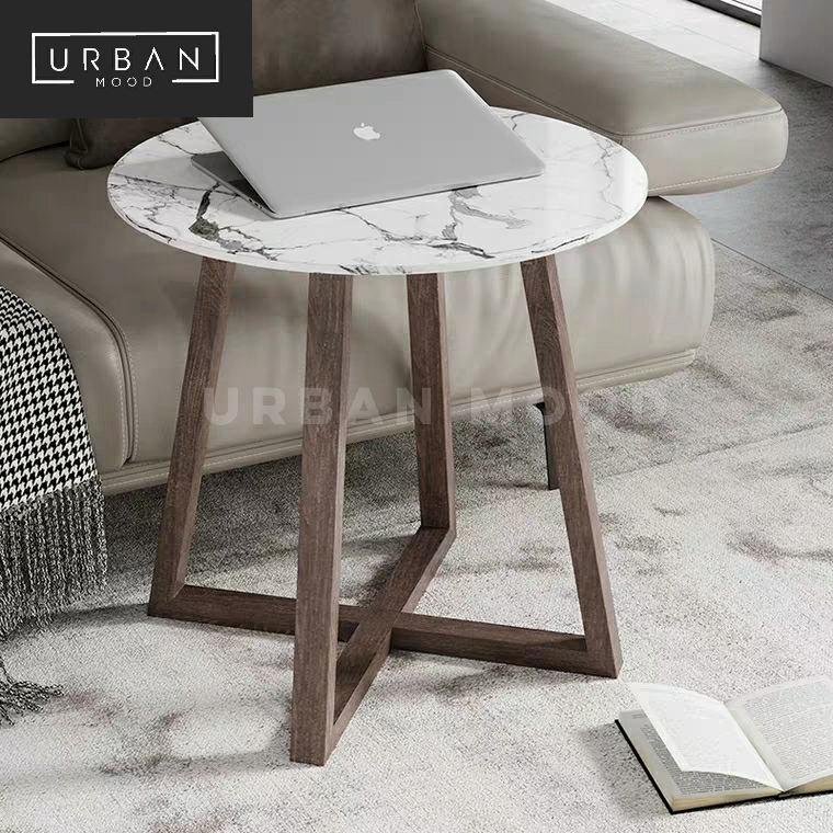 BORRIS Contemporary Side Table