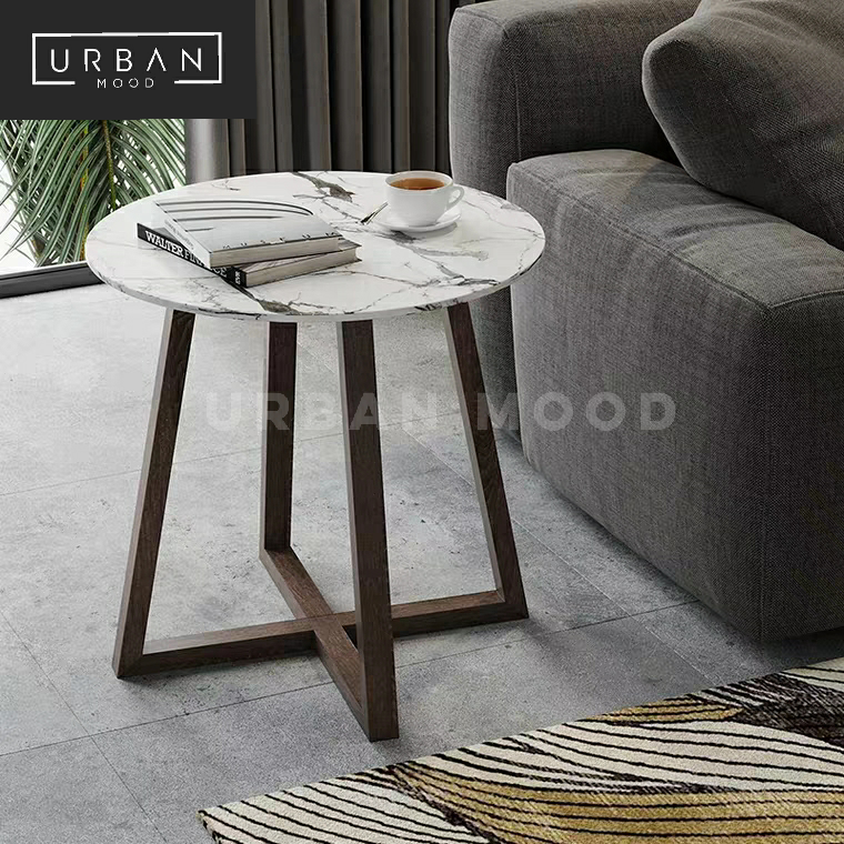 BORRIS Contemporary Side Table