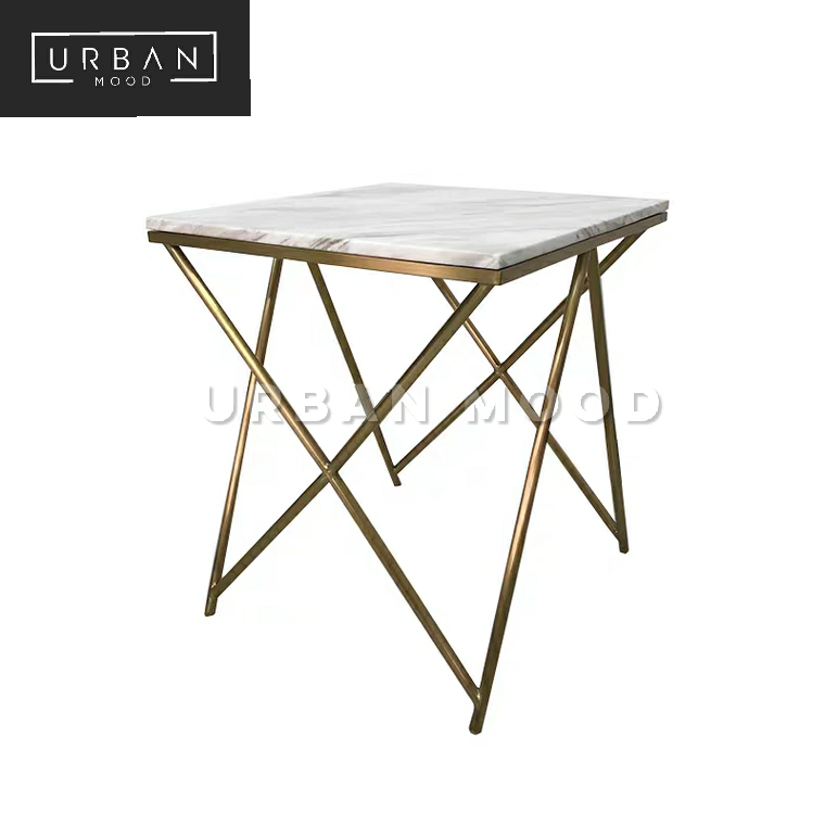 CAVIER Minimalist Marble Side Table