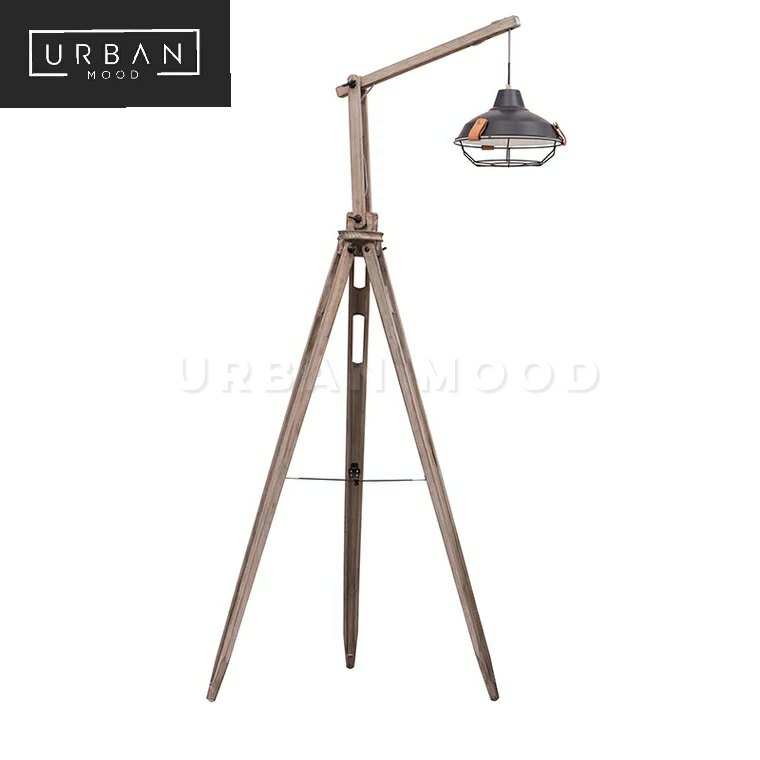 HENLEY Vintage Tripod Floop Lamp