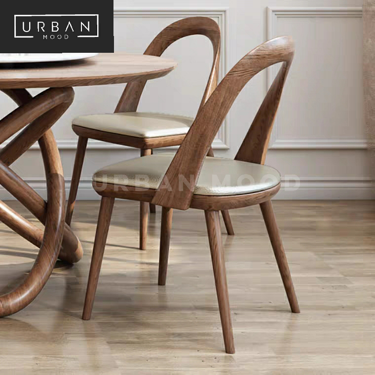 YUKON Postmodern Solid Wood Dining Chair