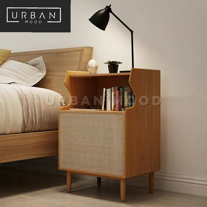 ORIGIN Rustic Solid Wood Bedside Table