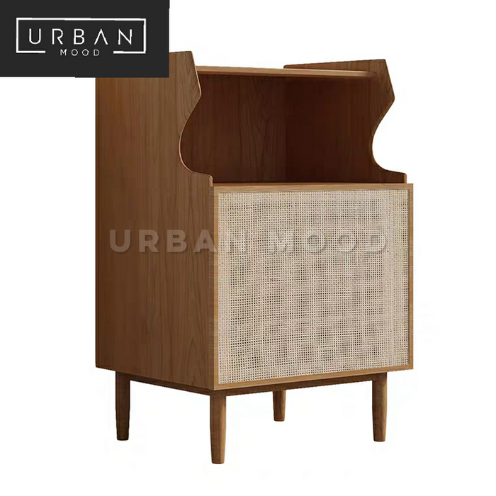 ORIGIN Rustic Solid Wood Bedside Table