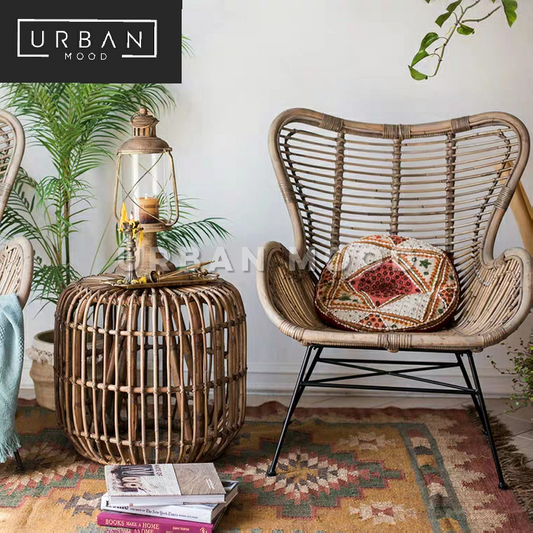 CUBA Rustic Rattan Armchair