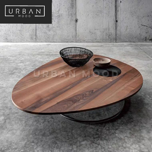 SPUR Postmodern Walnut Coffee Table