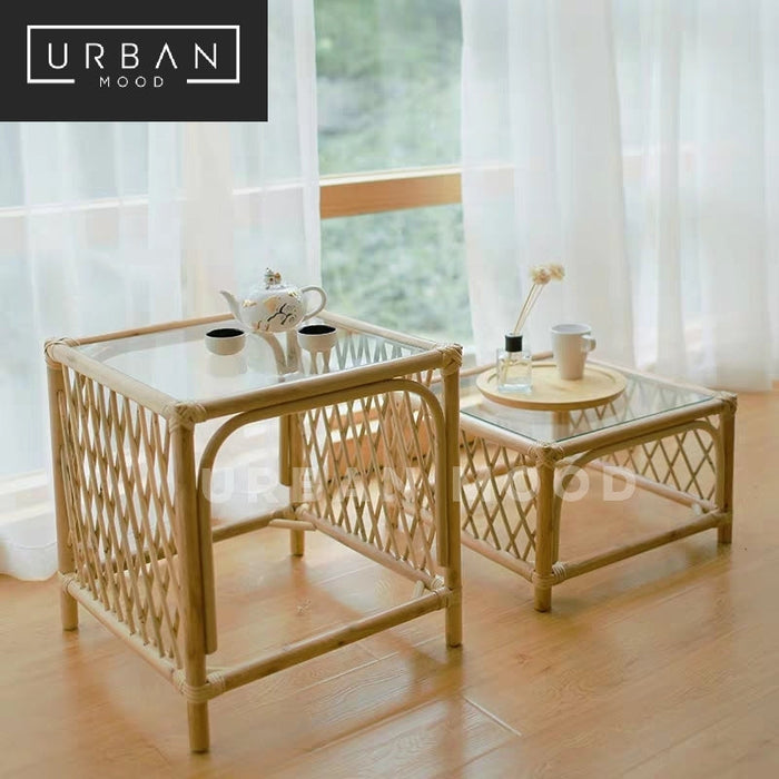 ROUGE Rattan Accent Coffee Table