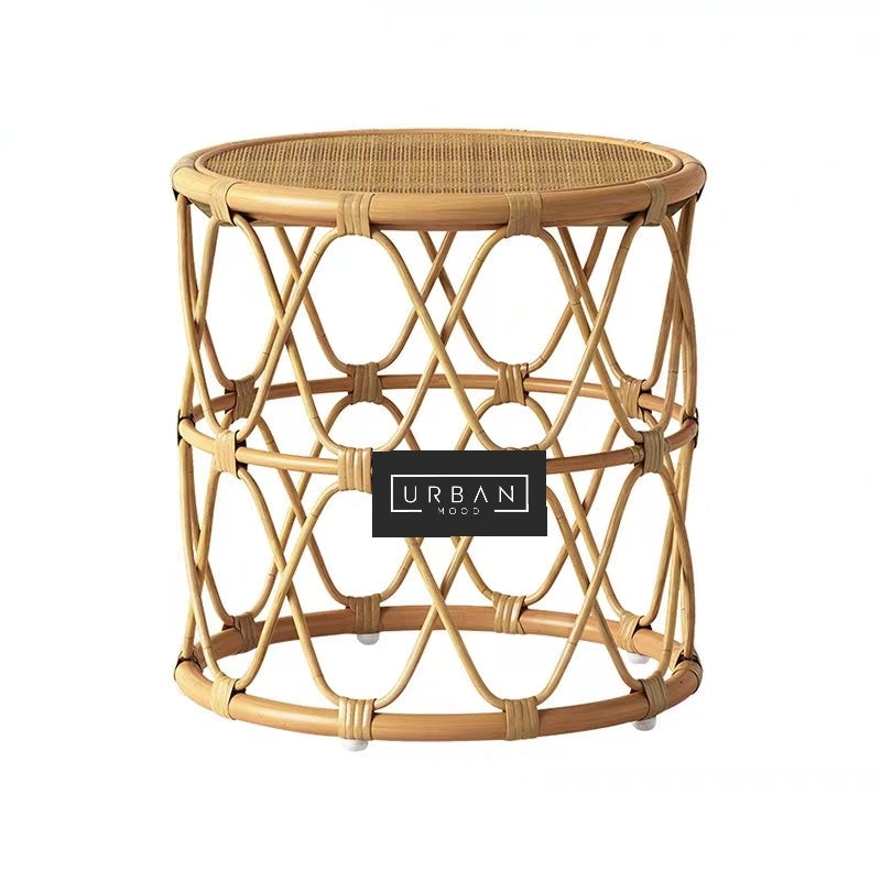 MERRITH Rattan Accent Coffee Table