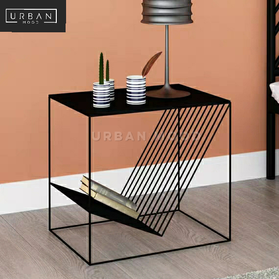 FROST Minimalist Metal Side Table