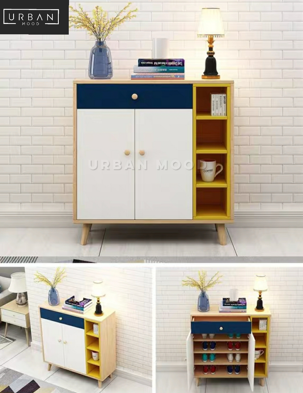 CINDER Modern Shoe Cabinet