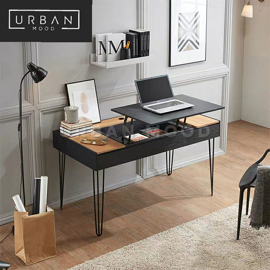 HOUSTON Modern Industrial Work Desk