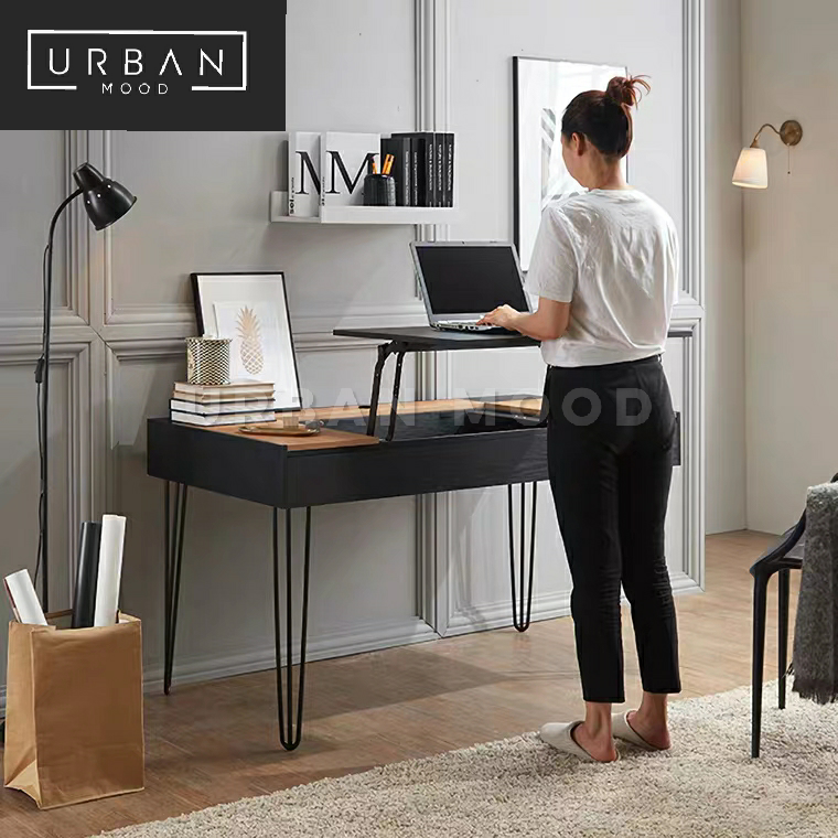 HOUSTON Modern Industrial Work Desk