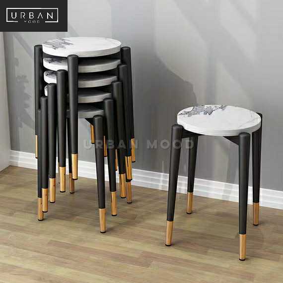 TIBET Marble Dining Stool