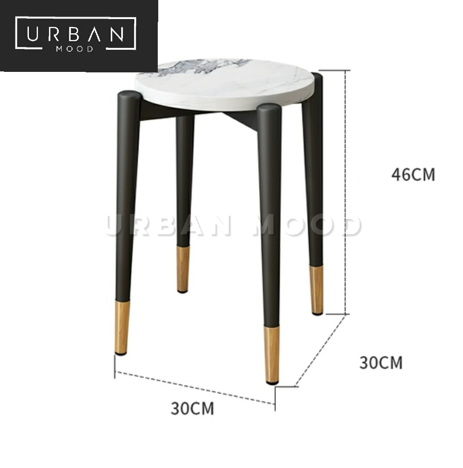 TIBET Marble Dining Stool