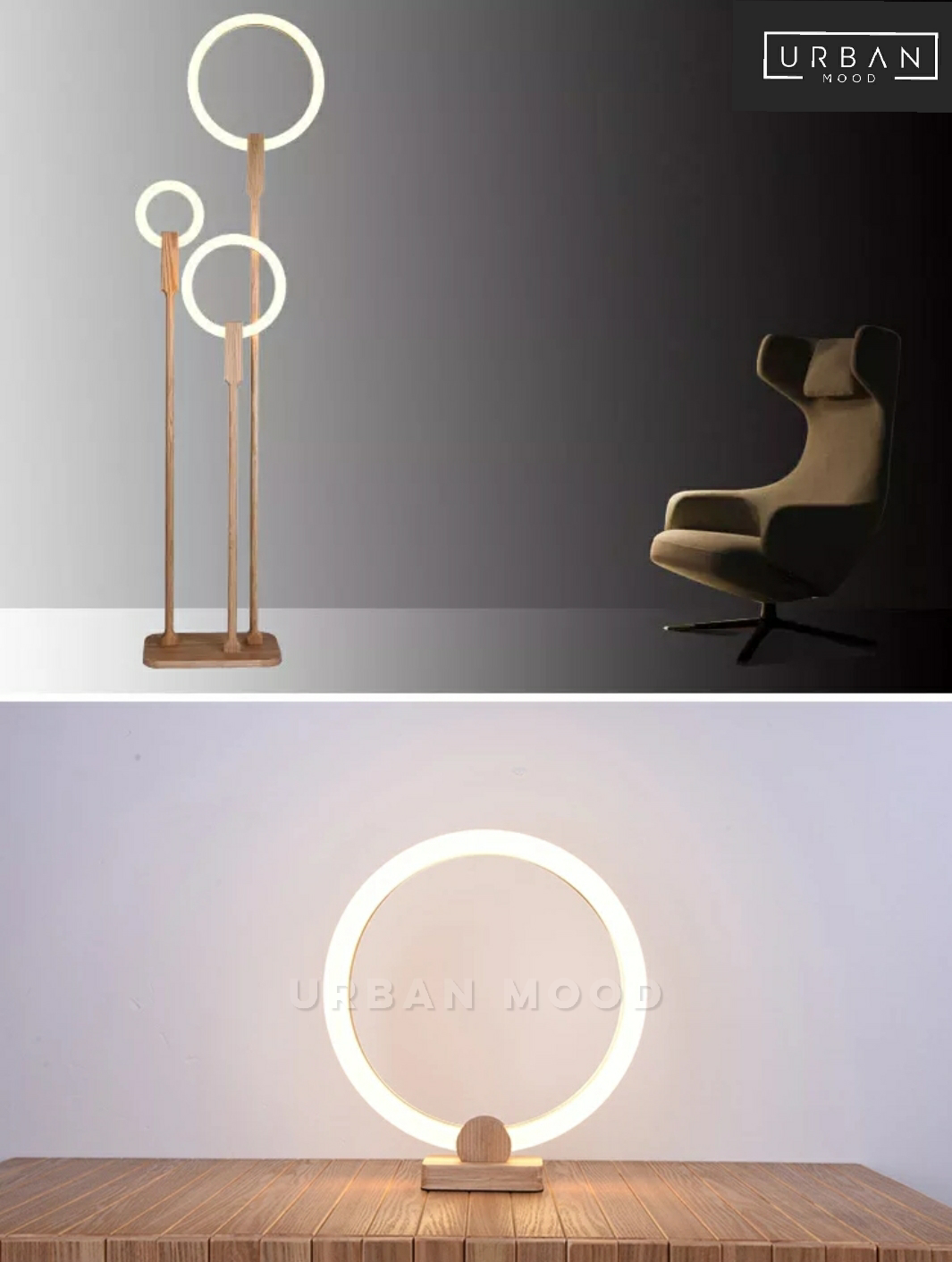 GRAVITAS Scandinavian LED Floor Lamp