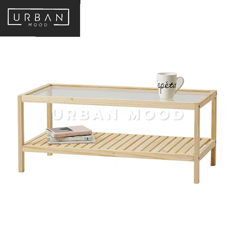 PETE Scandinavian Crate Coffee Table