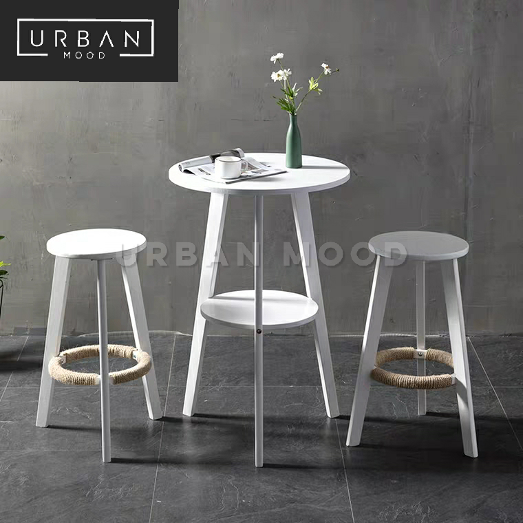 DERICK Scandinavian Bar Table & Stools