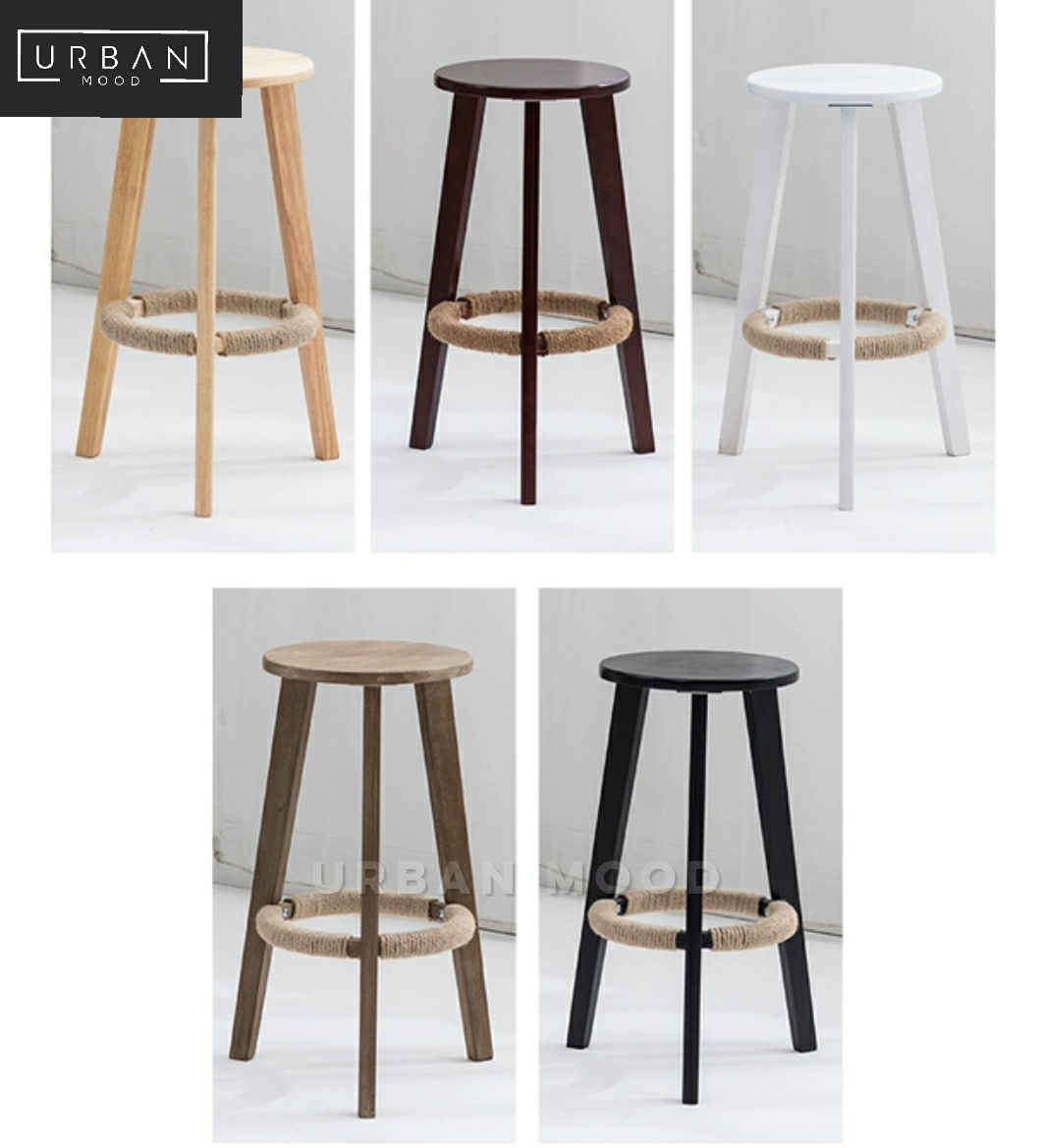 DERICK Scandinavian Bar Table & Stools