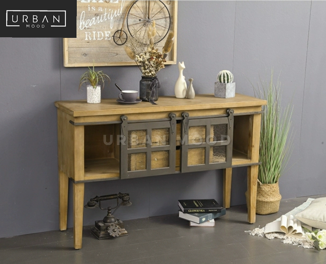 DEFOE Industrial Hallway Console Cabinet