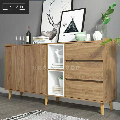 (Clearance) WHISKY Scandinavian Sideboard
