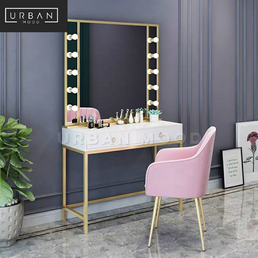 MAYFAIR Hollywood Spotlight Vanity Table