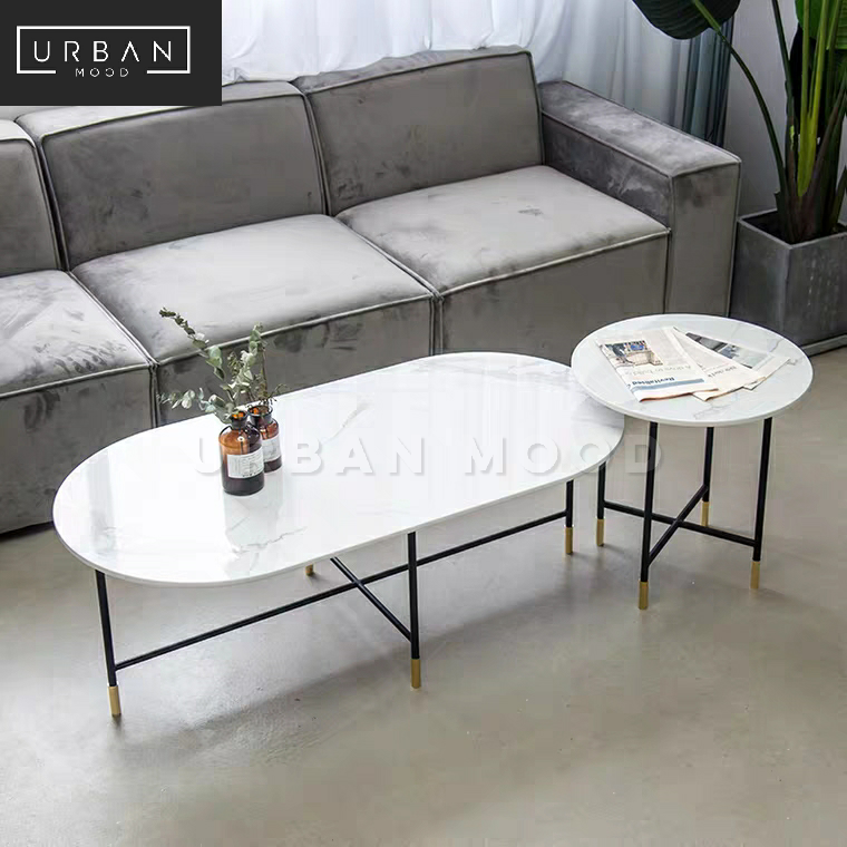 GILROY Modern Marble Coffee Table