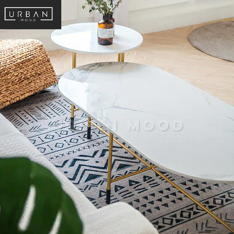 GILROY Modern Marble Coffee Table