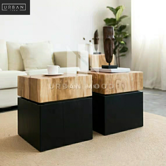 KINDLE Rustic Solid Wood Coffee Table
